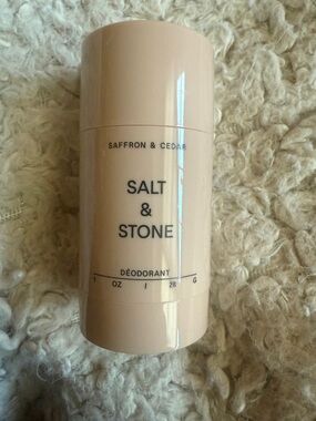 💛 2/$25 Salt & Stone Saffron & Cedar Deodorant